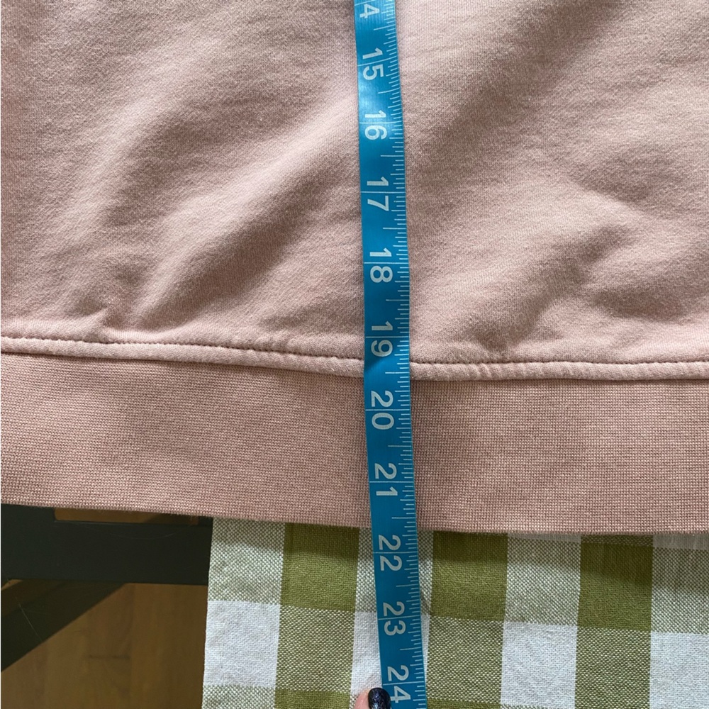 Boden Light Pink Scallop Detail Sweatshirt 2 - Picture 15 of 16